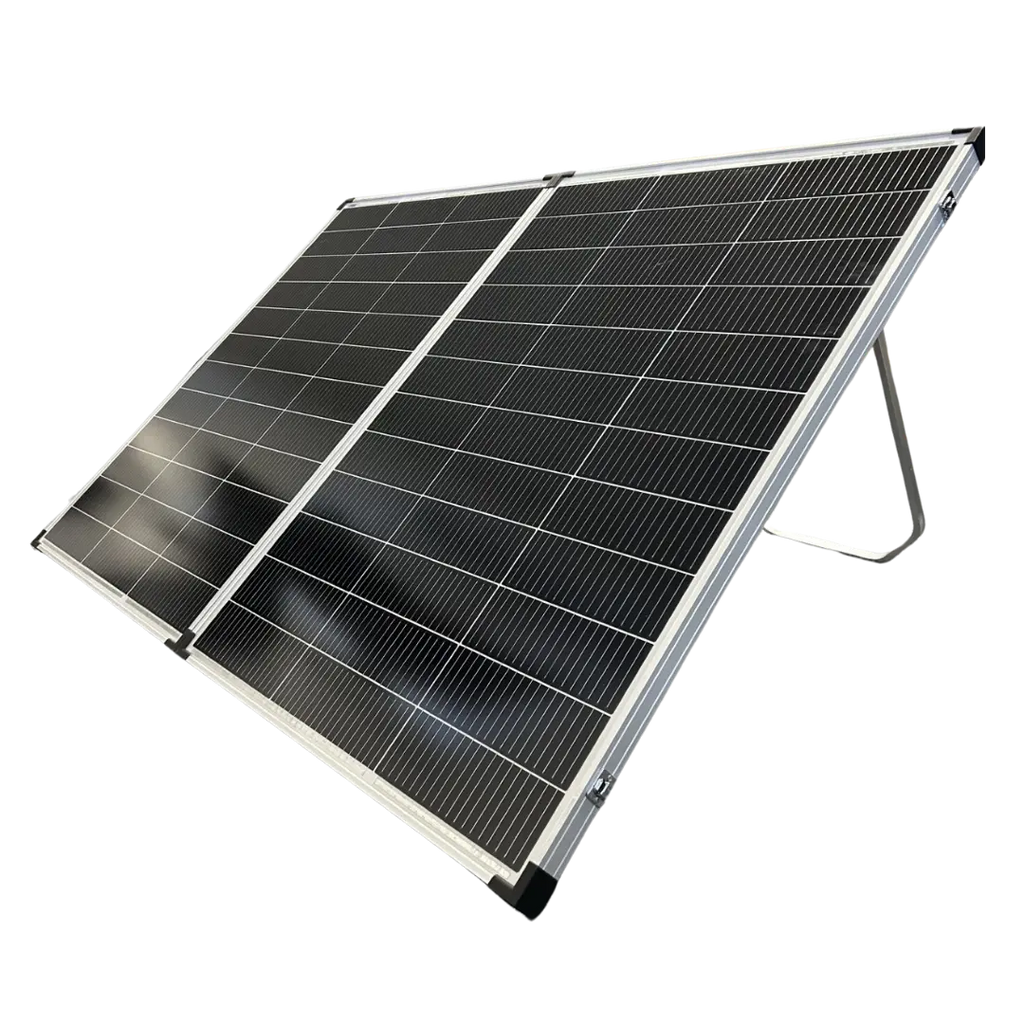220W Portable RV Solar Kit – Victron MPPT + 100Ah Smart heated Battery